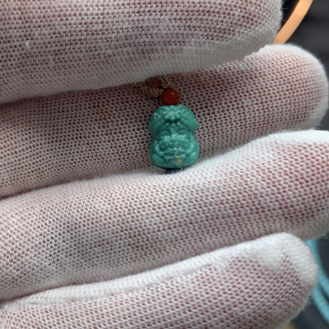 绿松石挂件未镶嵌