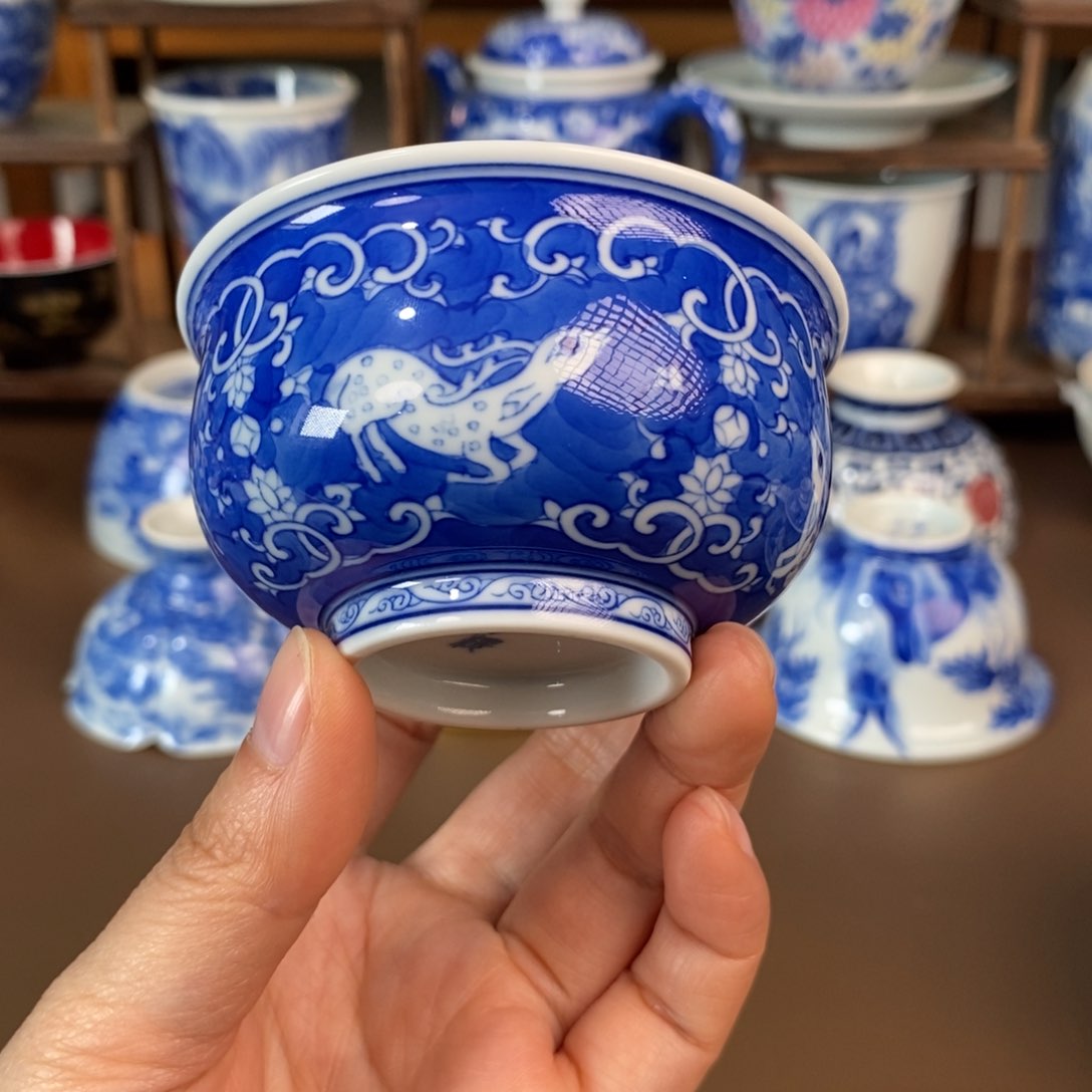 杯景德镇陶瓷手工手绘