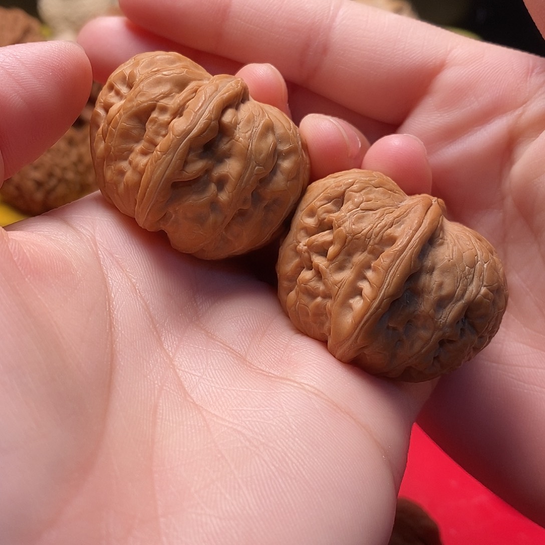 文玩核桃把件41尺元宝