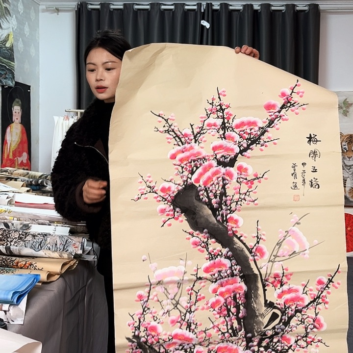国画纯手绘图纯手绘