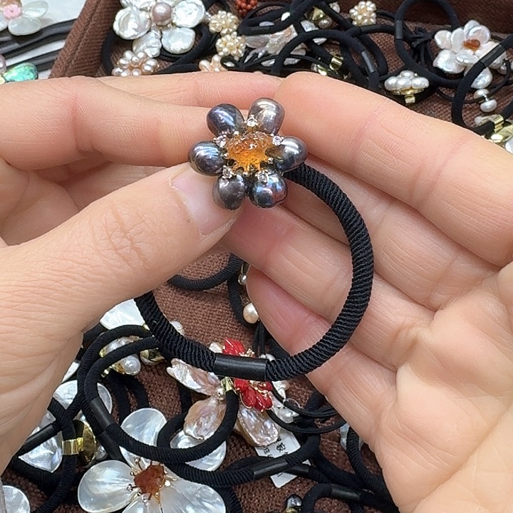 淡水珍珠珍珠银S925镶嵌