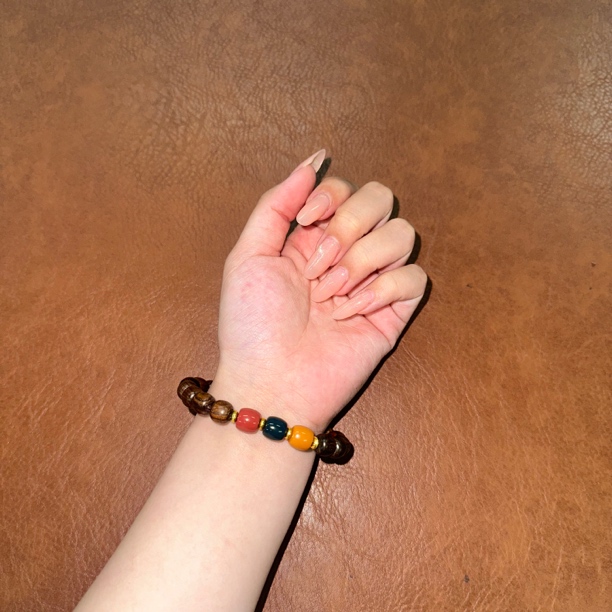 非金属木质手链 S-0053 精选手串搭配无礼盒