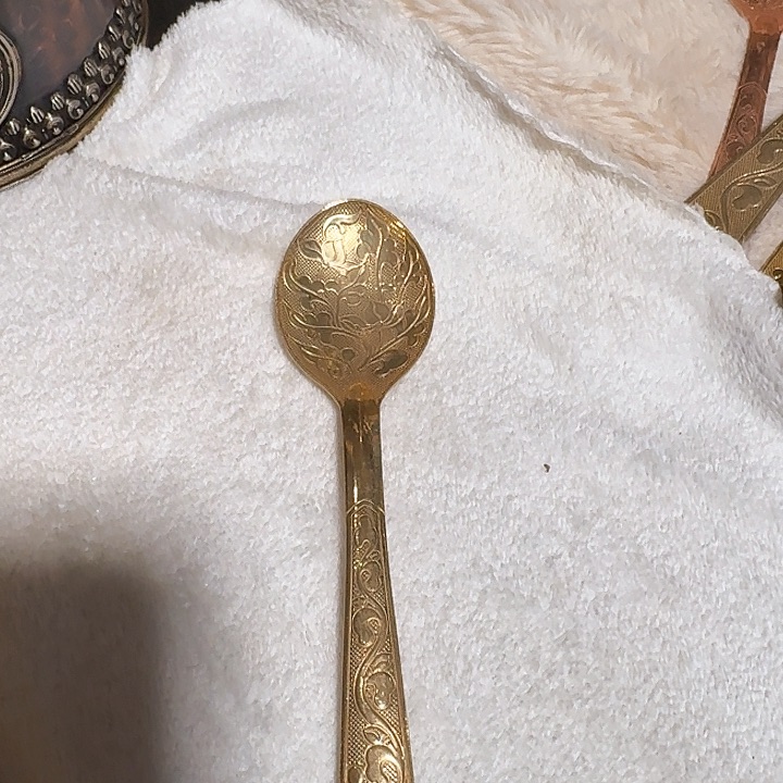 塑料纯铜藏式铜勺家用