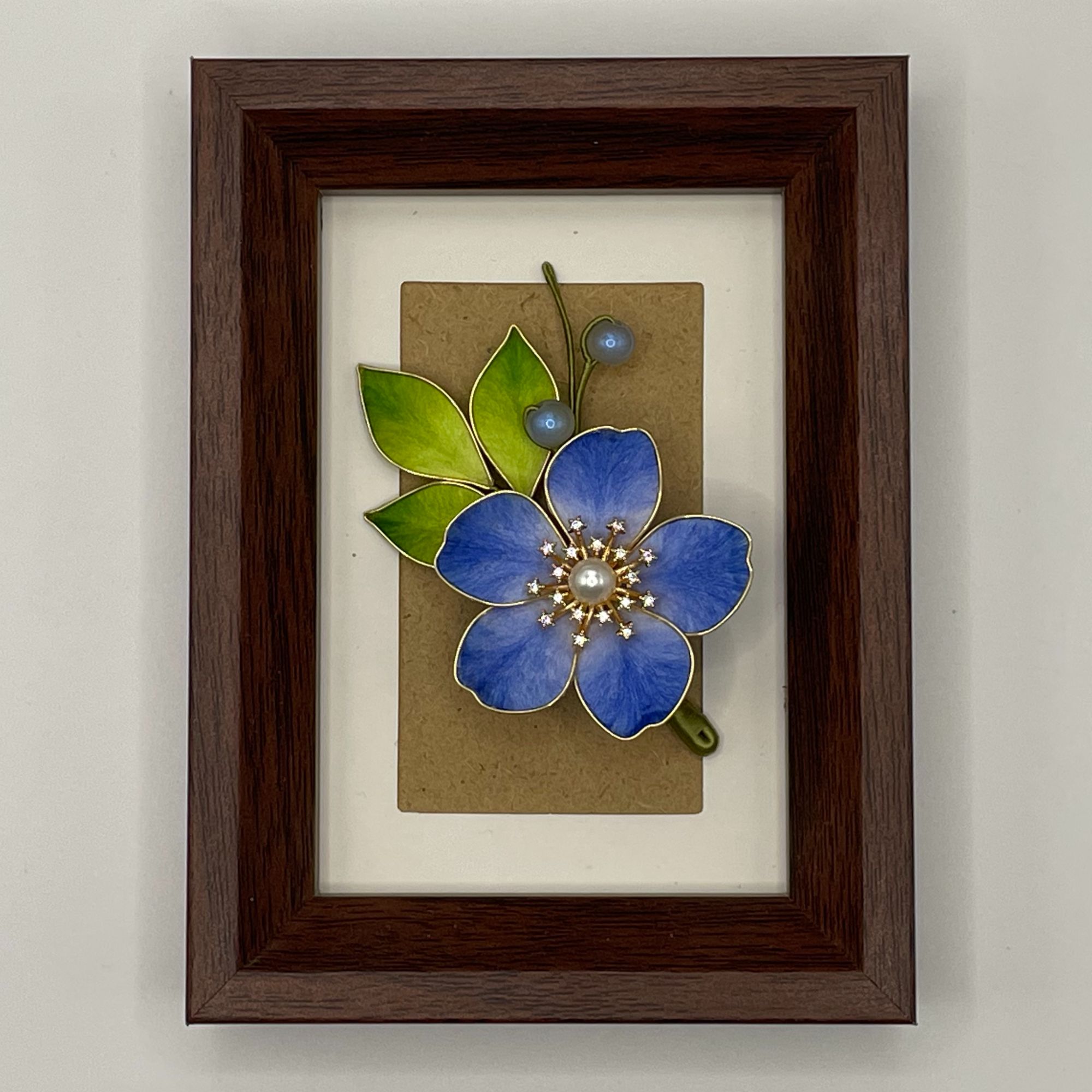 叁两枝原创非遗绒花精致礼品古风饰品、手工制品默认微瑕No退No换