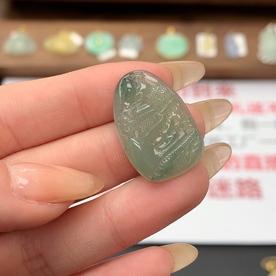 翡翠吊坠(不含链)未镶嵌