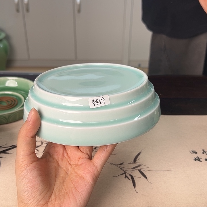 龙泉云间青瓷小米茶器