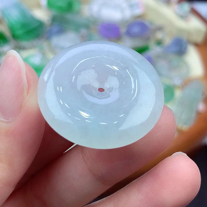 翡翠颈饰未镶嵌缅甸翡翠30