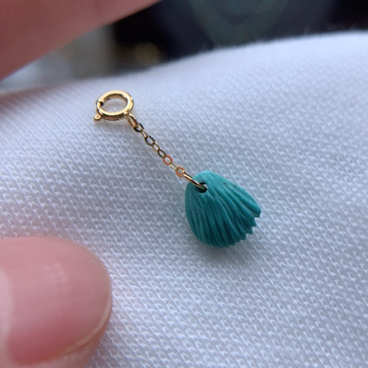 绿松石绿松石配饰18K金镶嵌