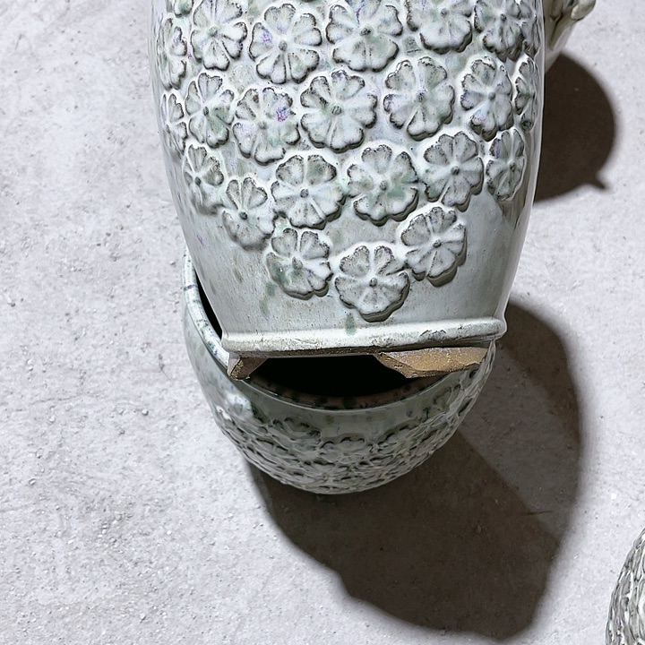 红陶口径18高度22两只正品