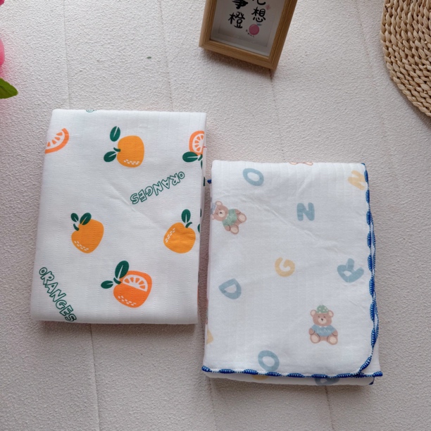 新生儿空气棉厚包单婴儿A类产房襁褓巾包巾裹巾抱被新生儿待产包