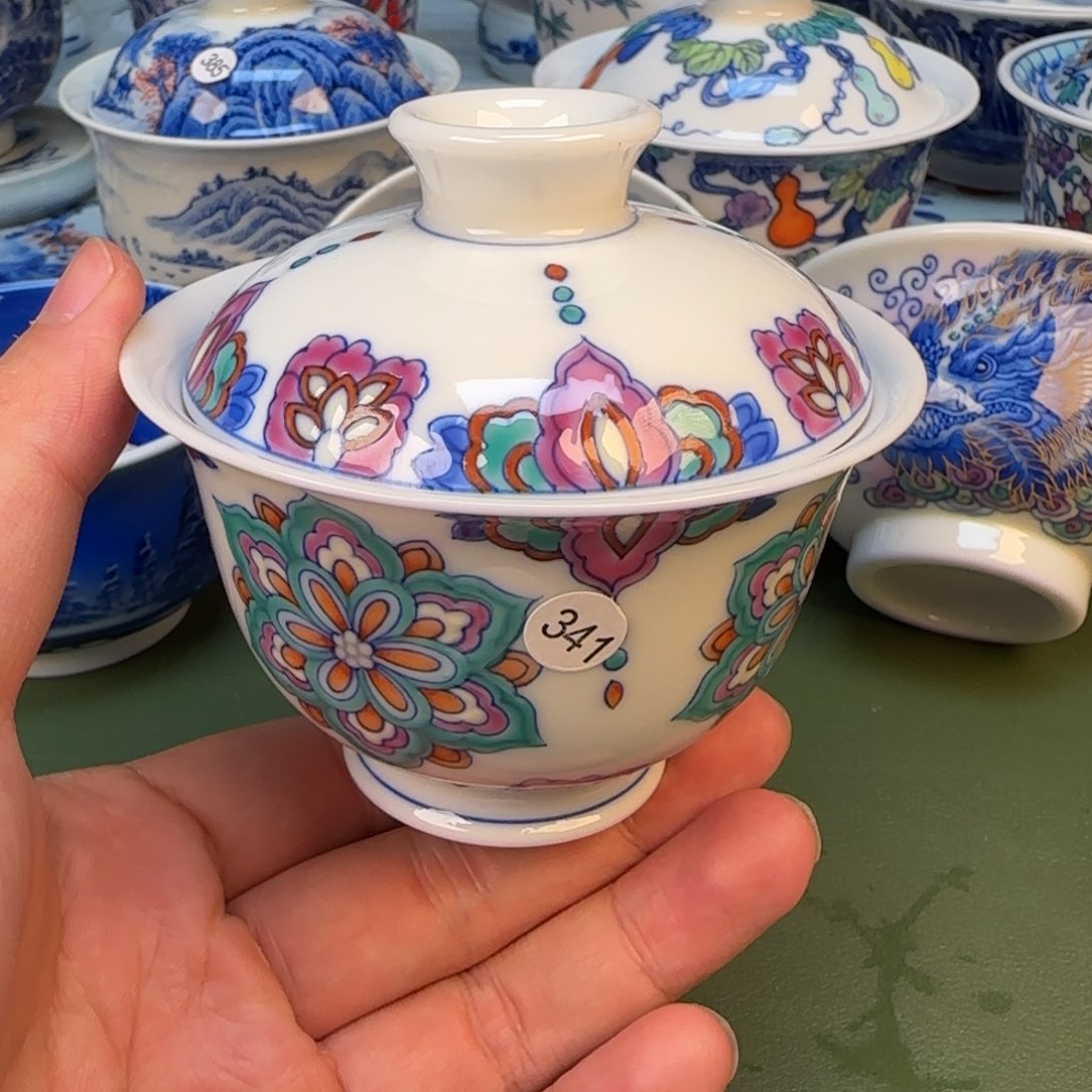 彦祖纯手工手绘茶具341