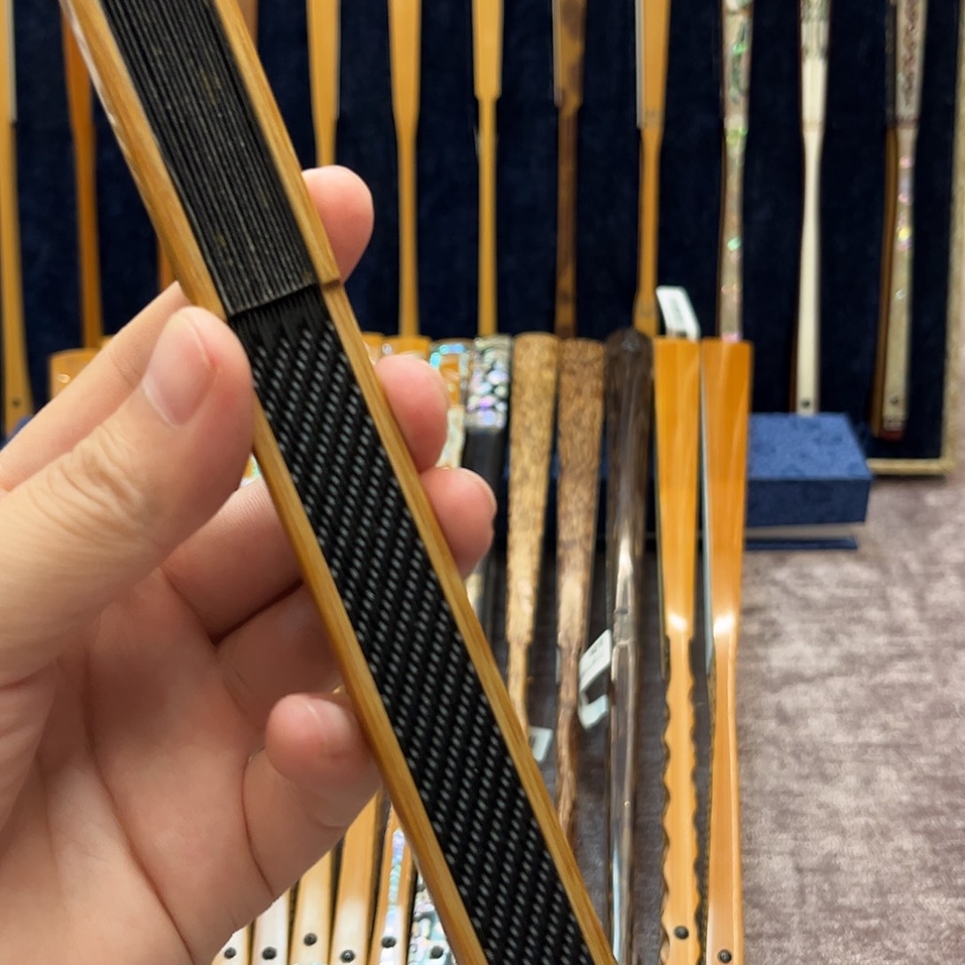 扇子手工制作工艺精湛