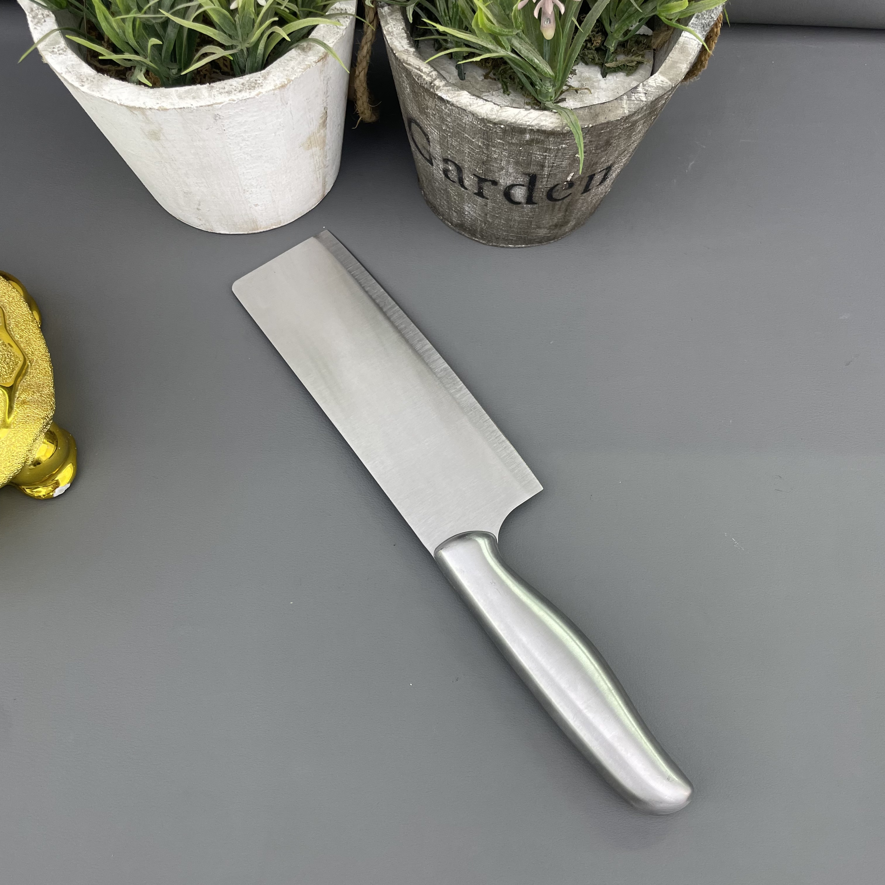 升级款康家定制全钢一体切片刀家用厨房必备轻奢现代【汤家限定】