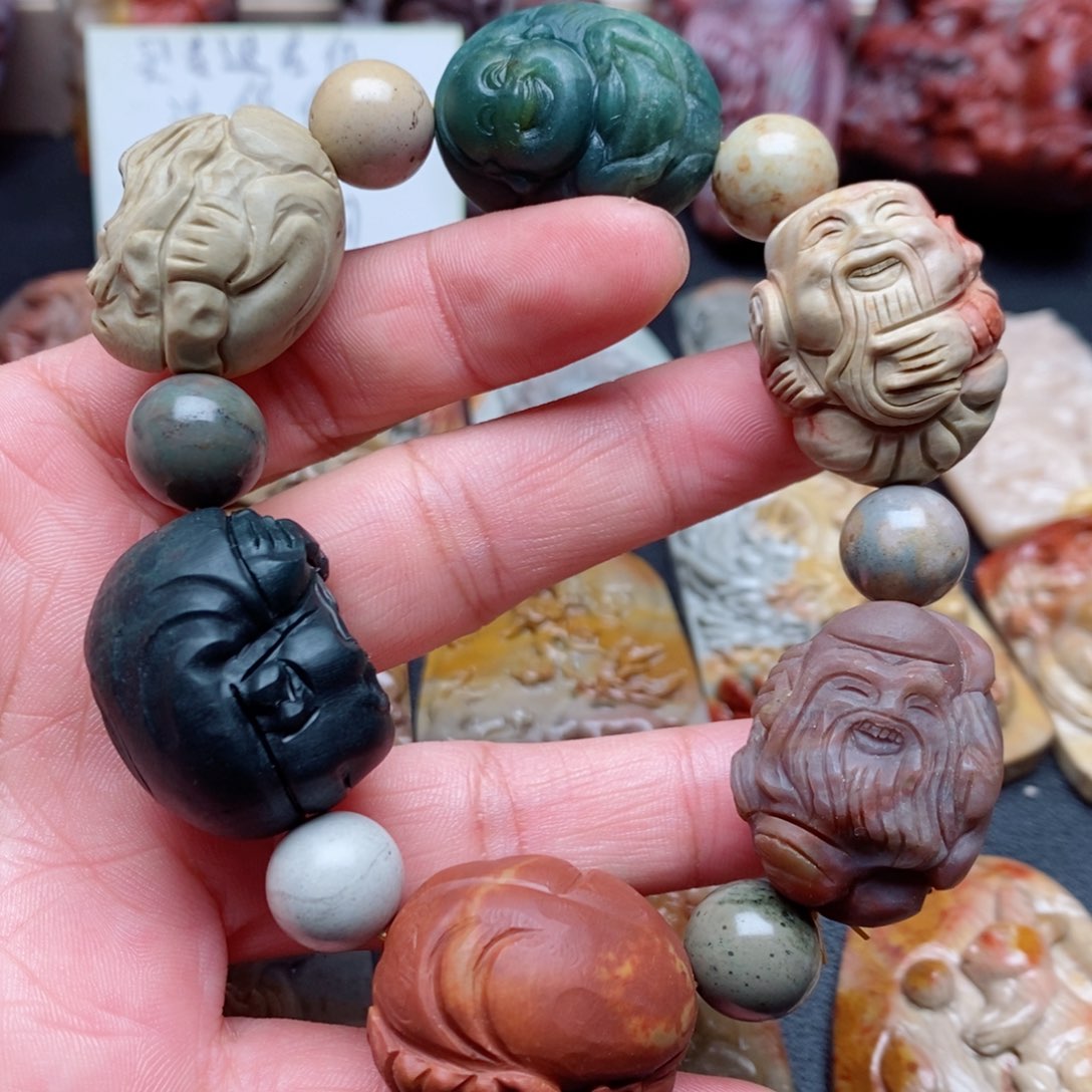 未镶嵌手串玛瑙/玉髓