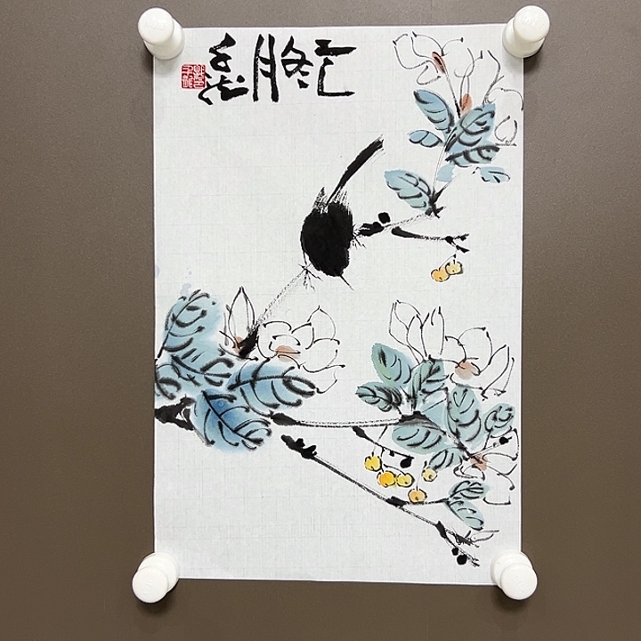 国画郭千龙 手绘原创