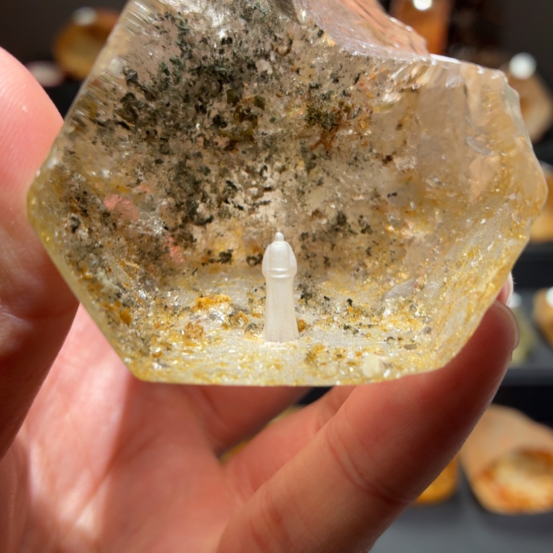 珠宝半成品水晶未镶嵌