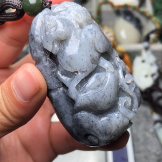 和田玉把件未镶嵌