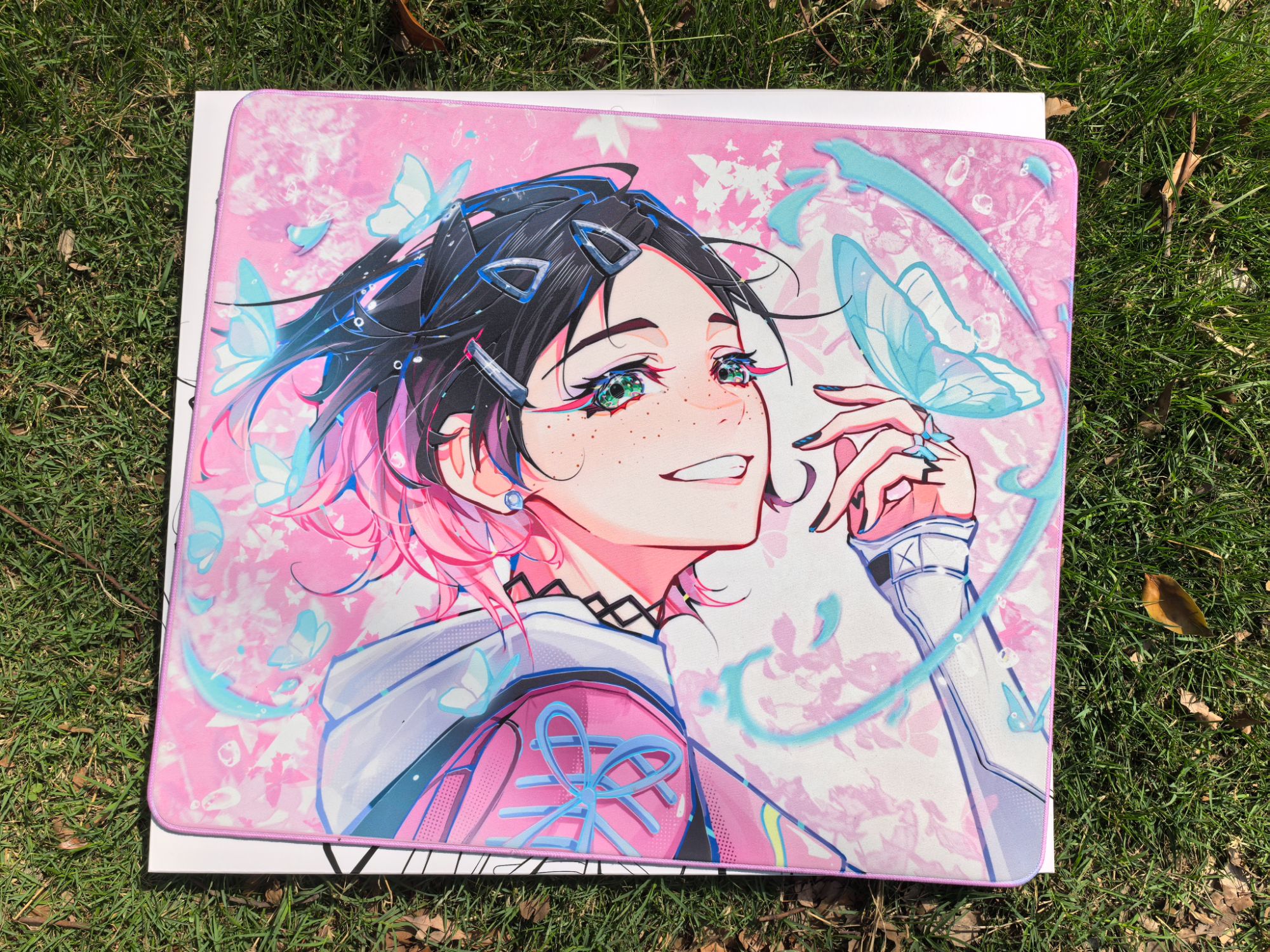 【Clove】定制包装4.5mm厚聚氨酯大尺寸中性控制垫卷卷专属暮蝶垫