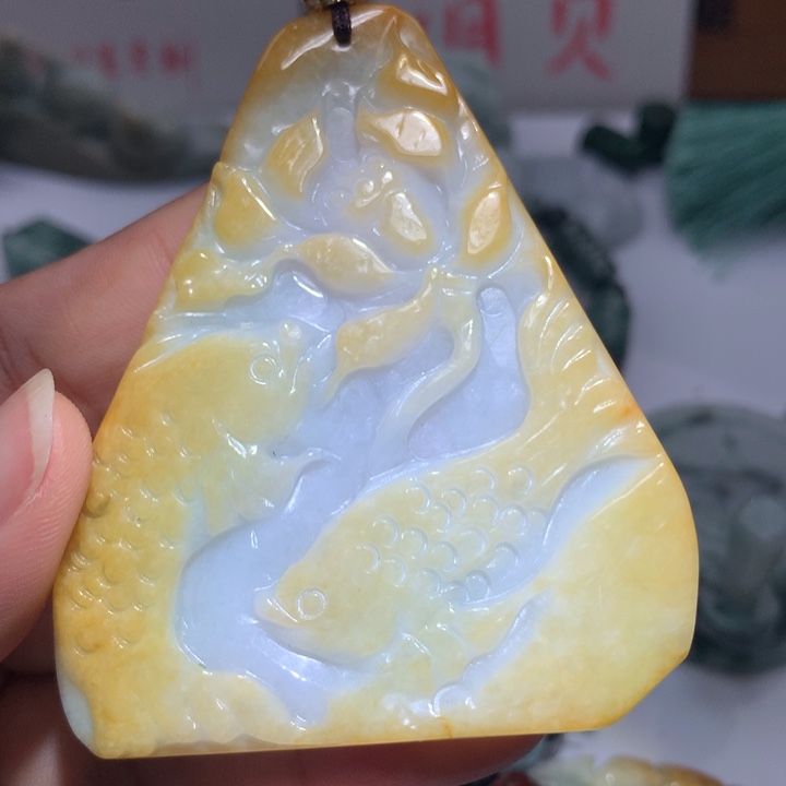 颈饰未镶嵌翡翠保真天然A货翡翠