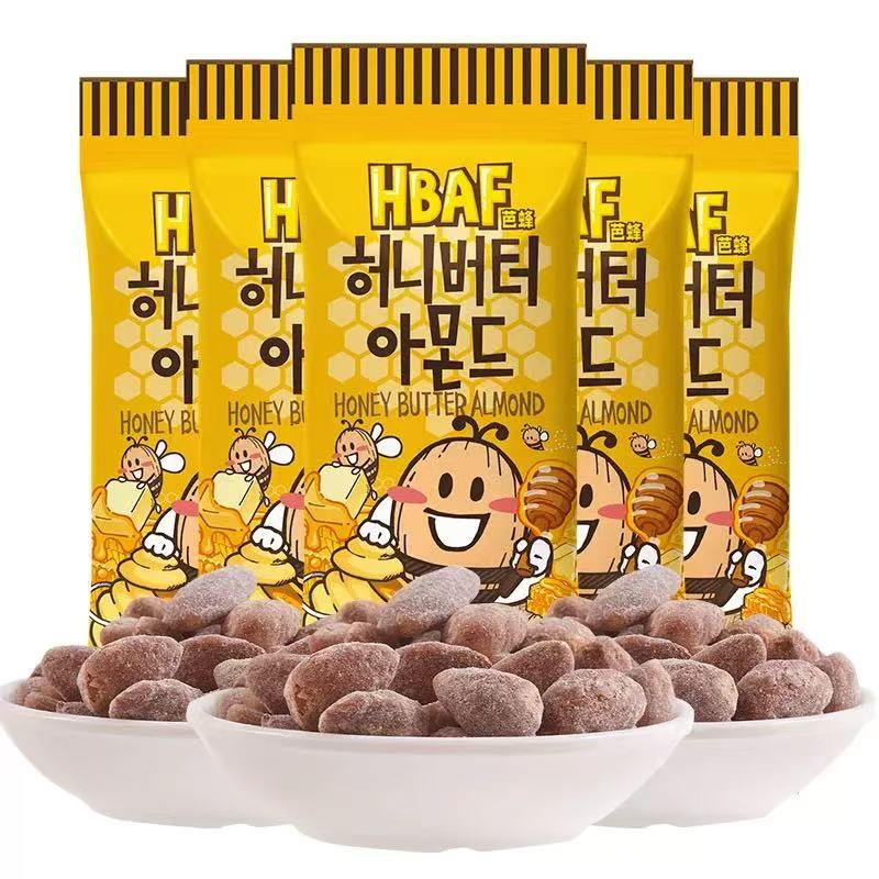 芭蜂扁桃仁(蜂蜜黄油味) 35g*8袋
