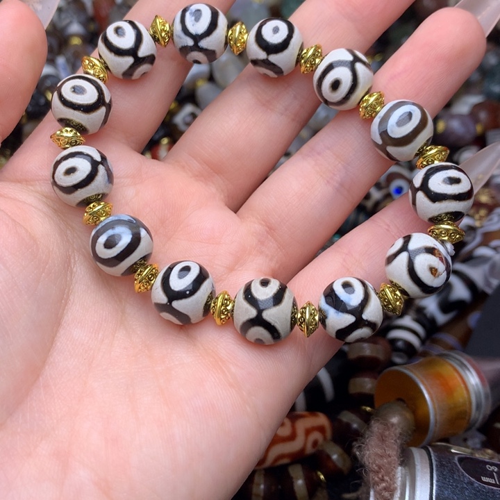 玛瑙/玉髓未镶嵌发一条