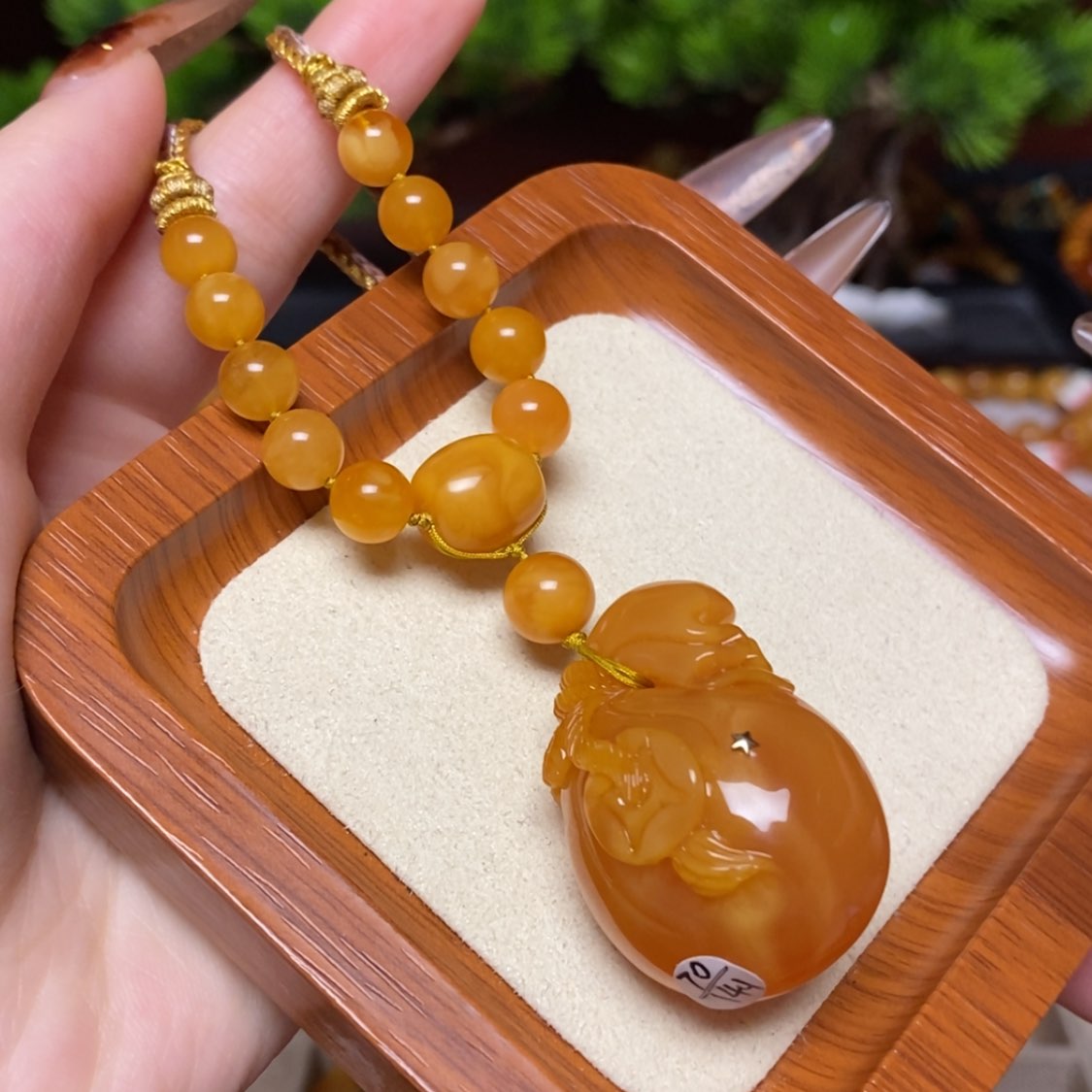 【闪购商品】手链蜜蜡未镶嵌项链