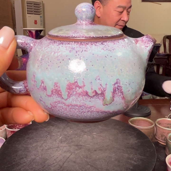 牛家钧窑牛自恒老师钧瓷