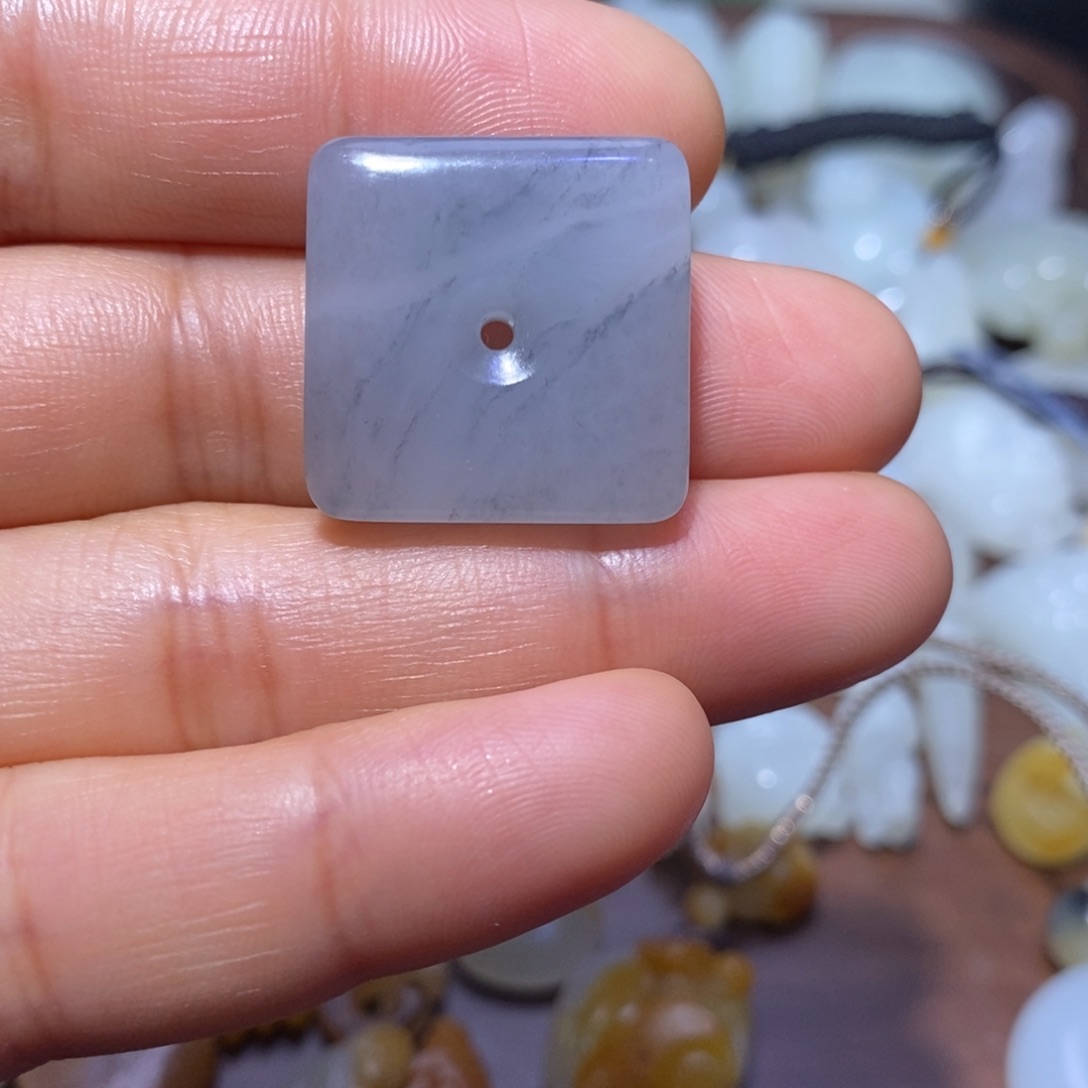 和田玉吊坠(不含链)未镶嵌