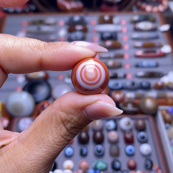 笨***鸦玛瑙/玉髓未镶嵌颈饰