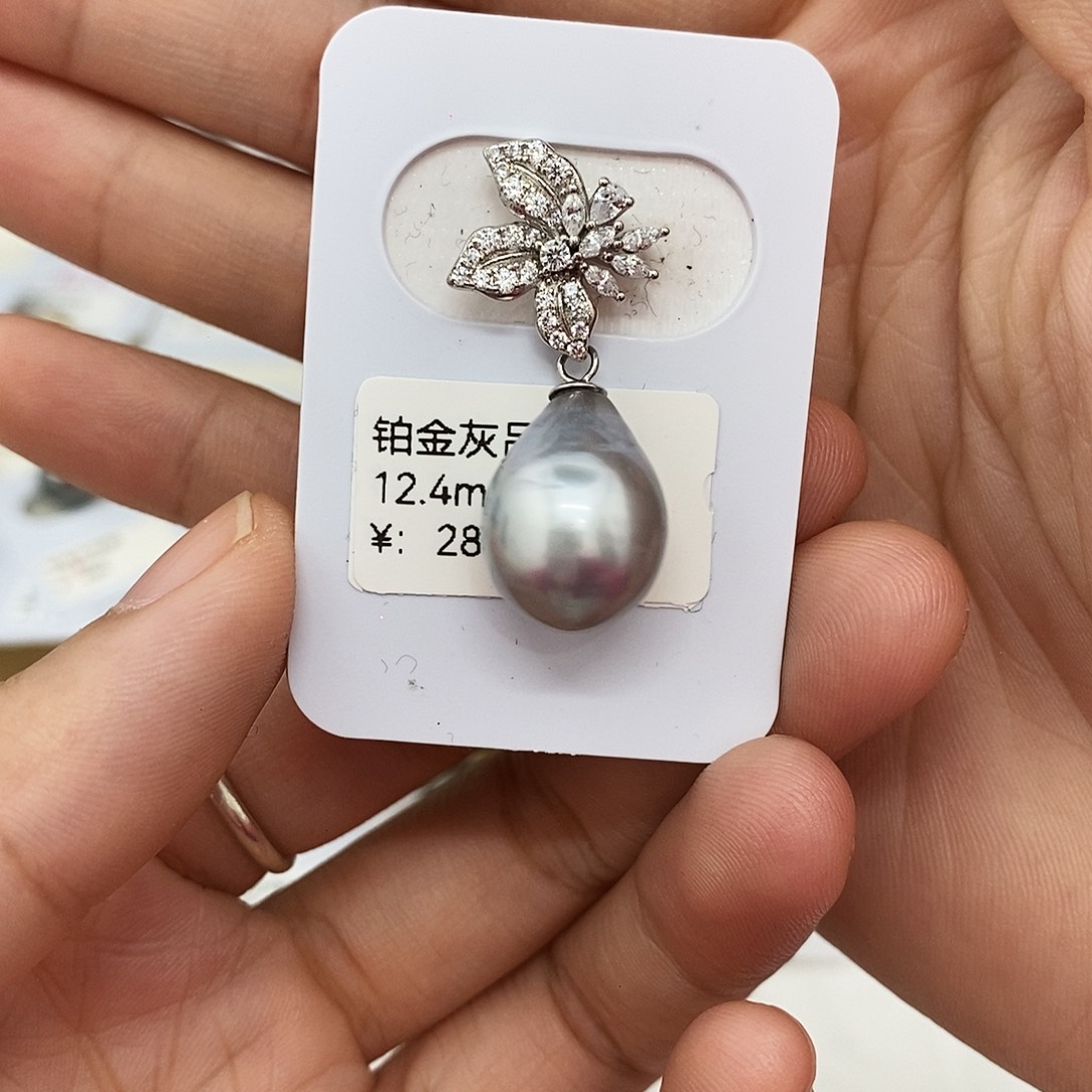 耳饰未镶嵌海水珍珠