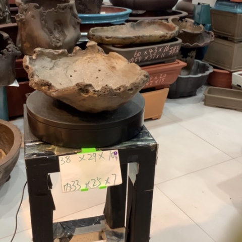 紫砂花盆手工的异型盆