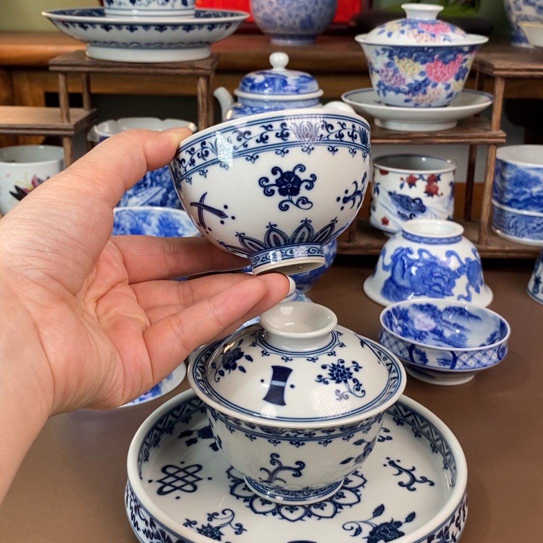 景德镇陶瓷手工手绘