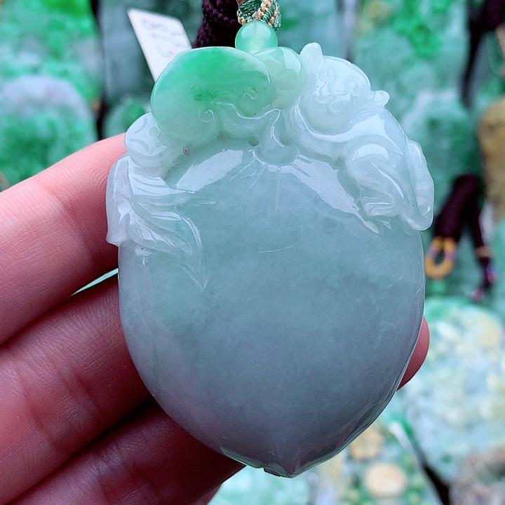 翡翠吊坠(不含链)未镶嵌
