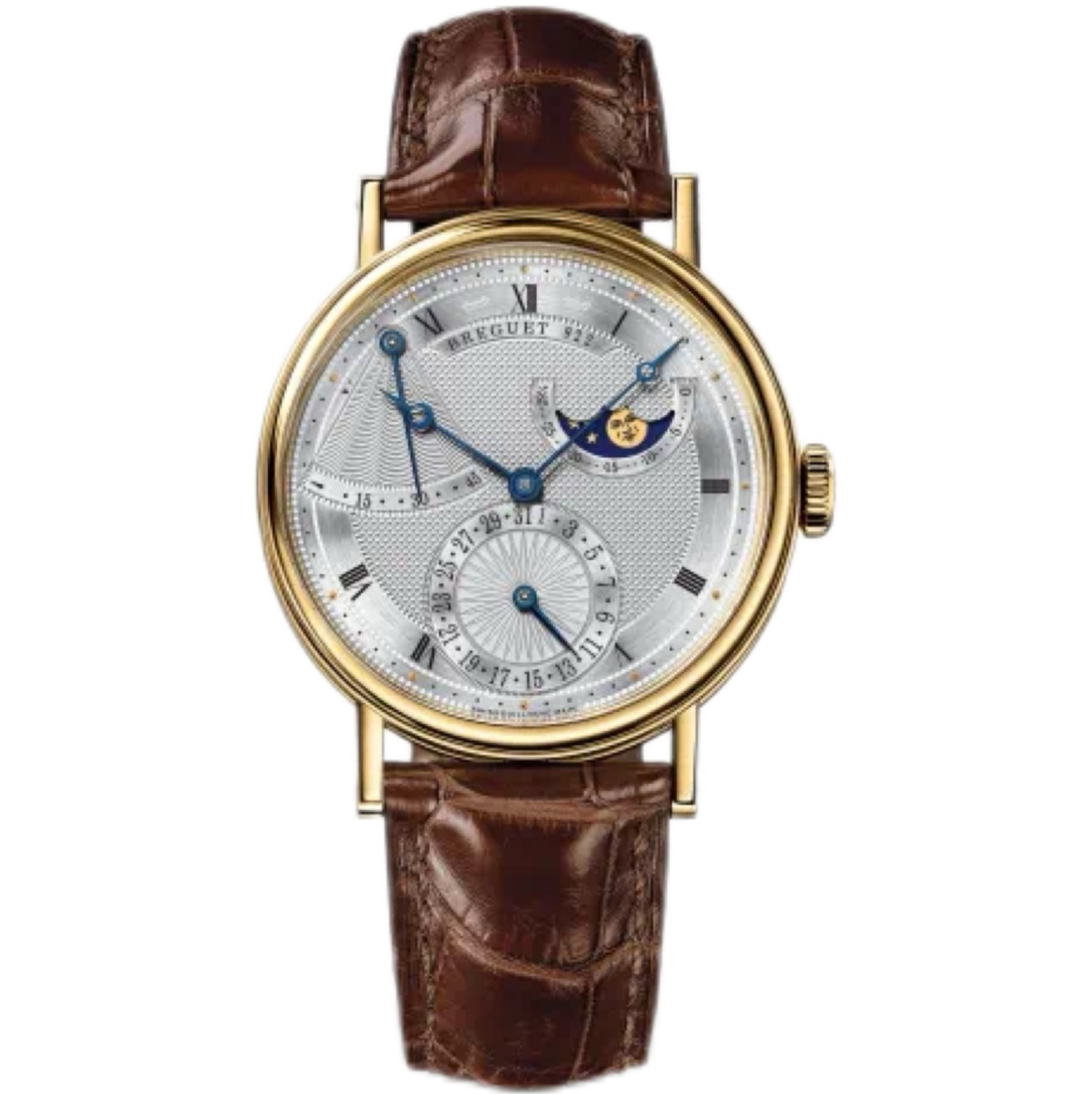 99新 BREGUET/宝玑 7137BA/11/9V6黄金 23年保卡