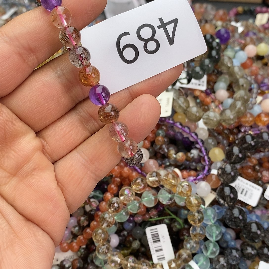 水晶未镶嵌手链手链