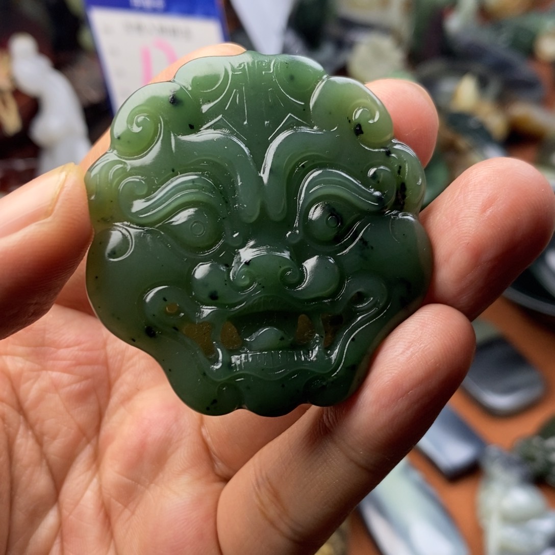 和田玉挂件未镶嵌