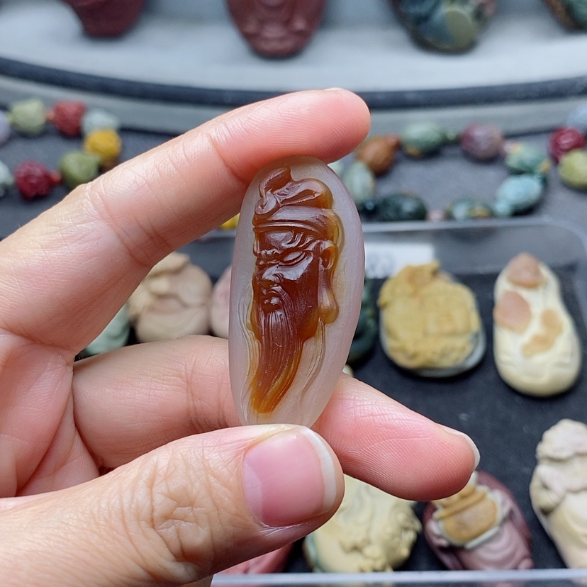 【闪购商品】定制玛瑙吊坠未镶嵌