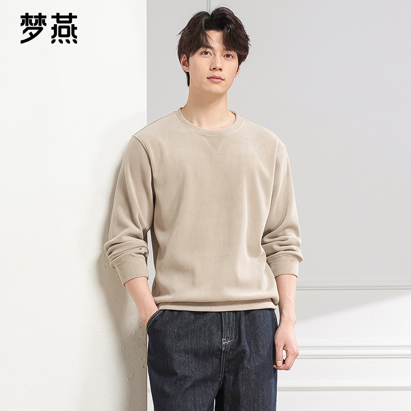 梦燕秋冬男款时尚百搭气质大方宽松休闲舒适简约卫衣ZA65B5001D