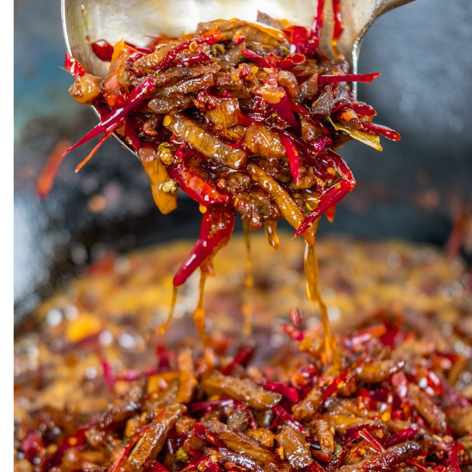 麻辣冷吃牛肉美食川渝特产手工小锅炒制无添加麻辣零食火锅食材