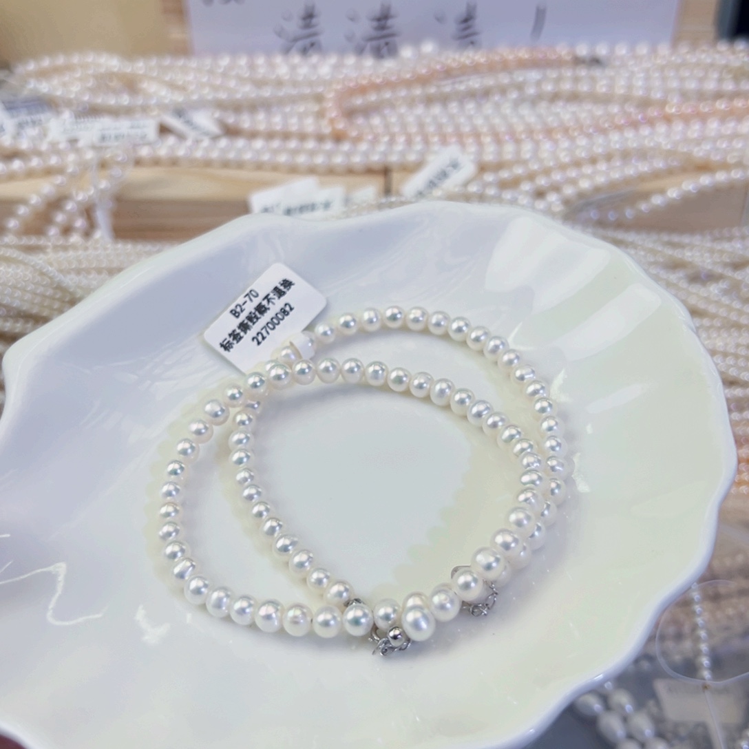 未镶嵌手绳淡水珍珠