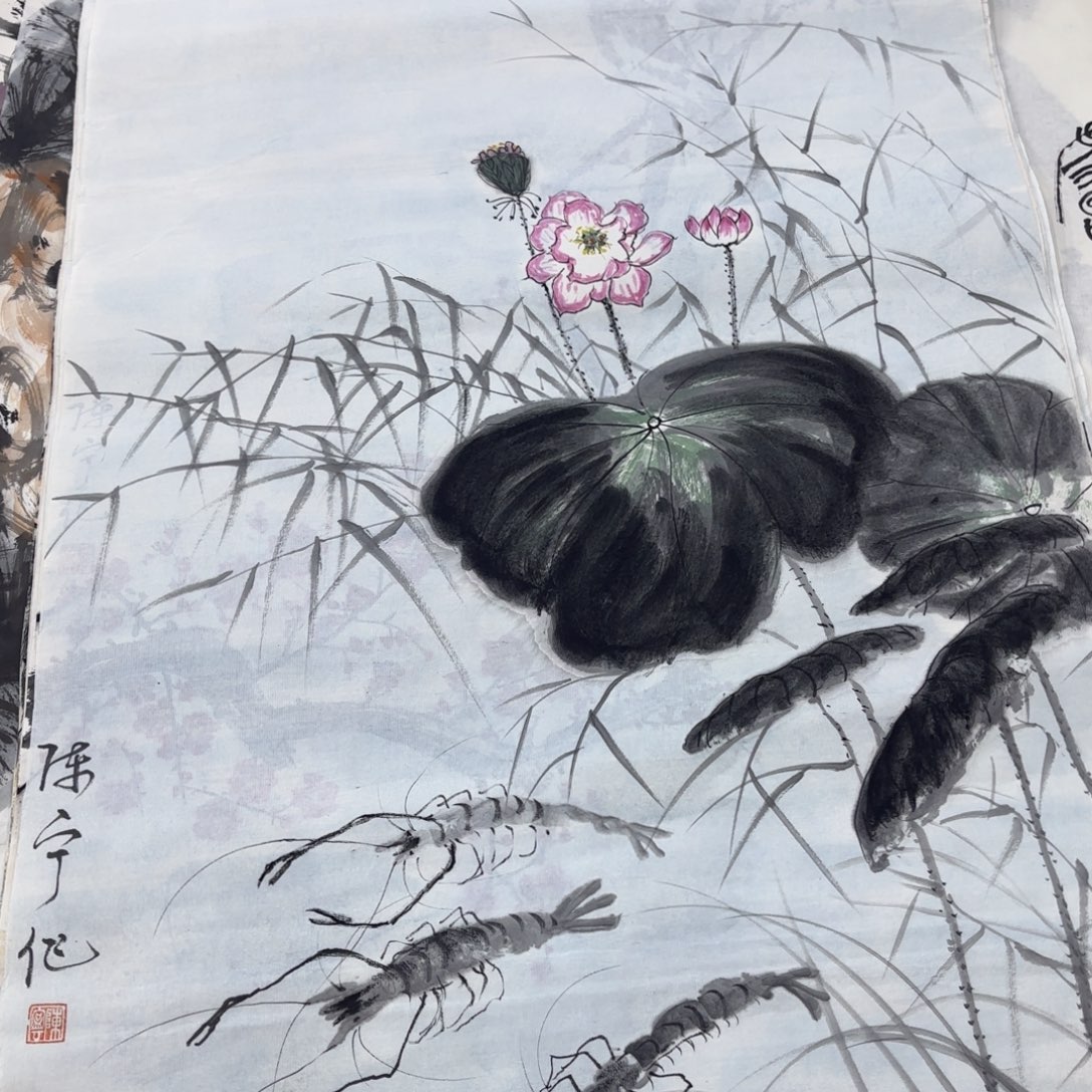 国画国画老师作品刘