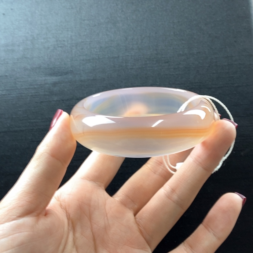 【闪购商品】玛瑙/玉髓手镯未镶嵌6