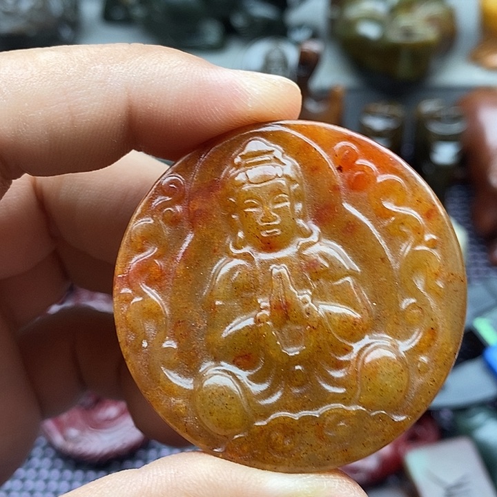 未镶嵌蛇纹石玉颈饰