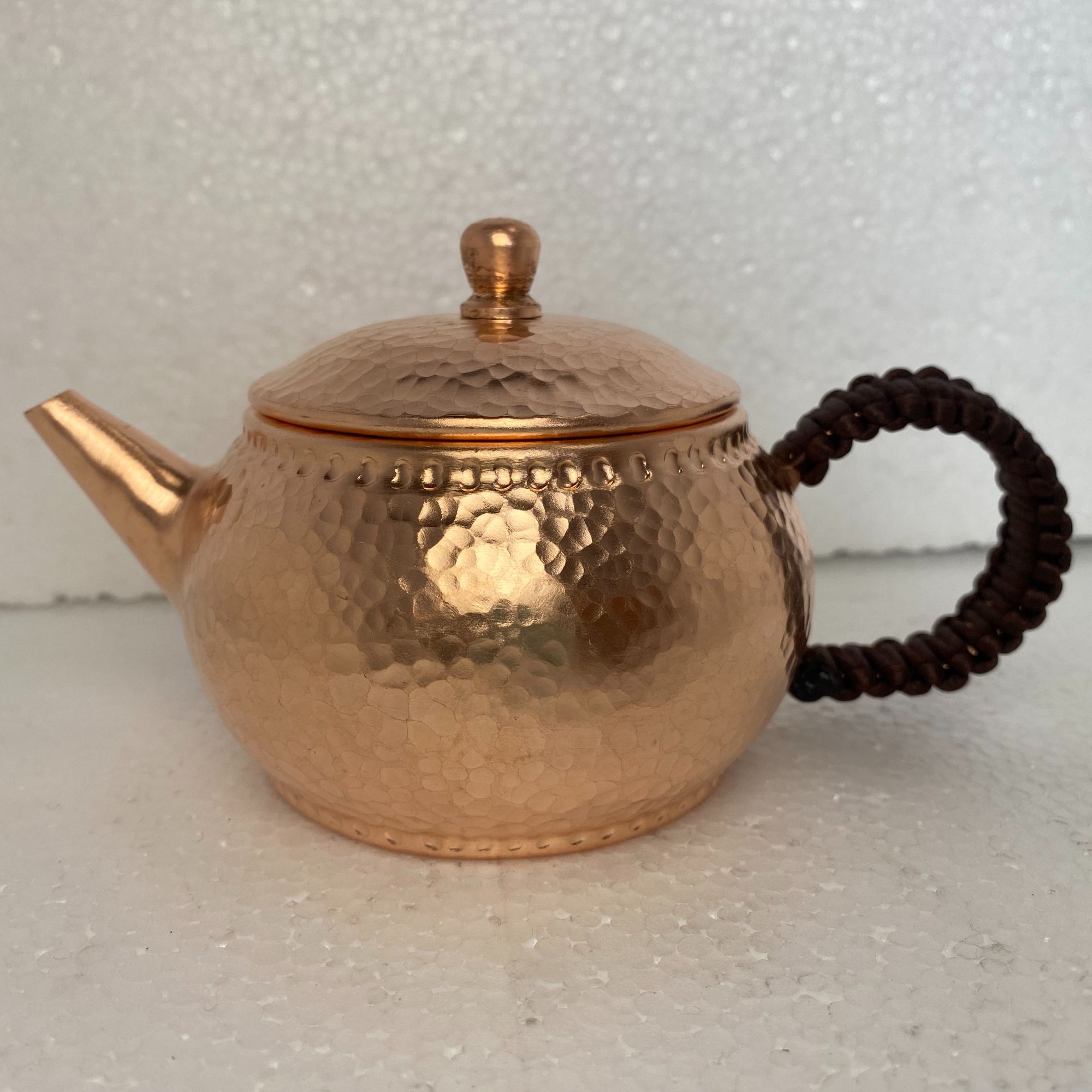 纯铜手工小茶壶泡茶掌中宝