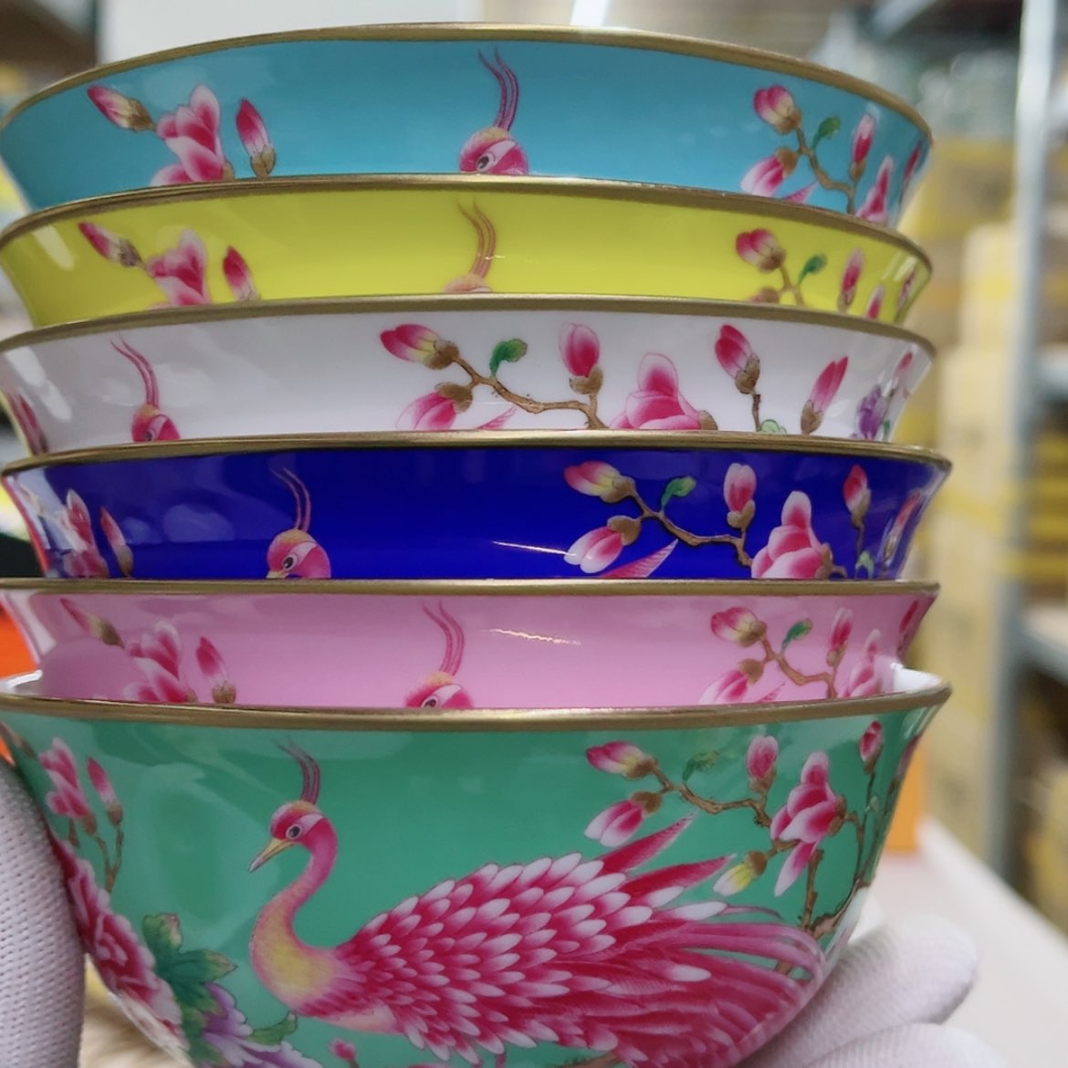 【闪购商品】骨瓷4.5寸6个………………………………