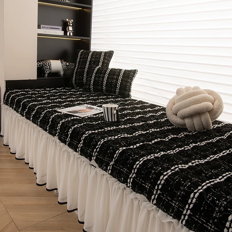 飘窗垫窗台垫轻奢高级感四季通用2025新款主卧室通用网红可机洗