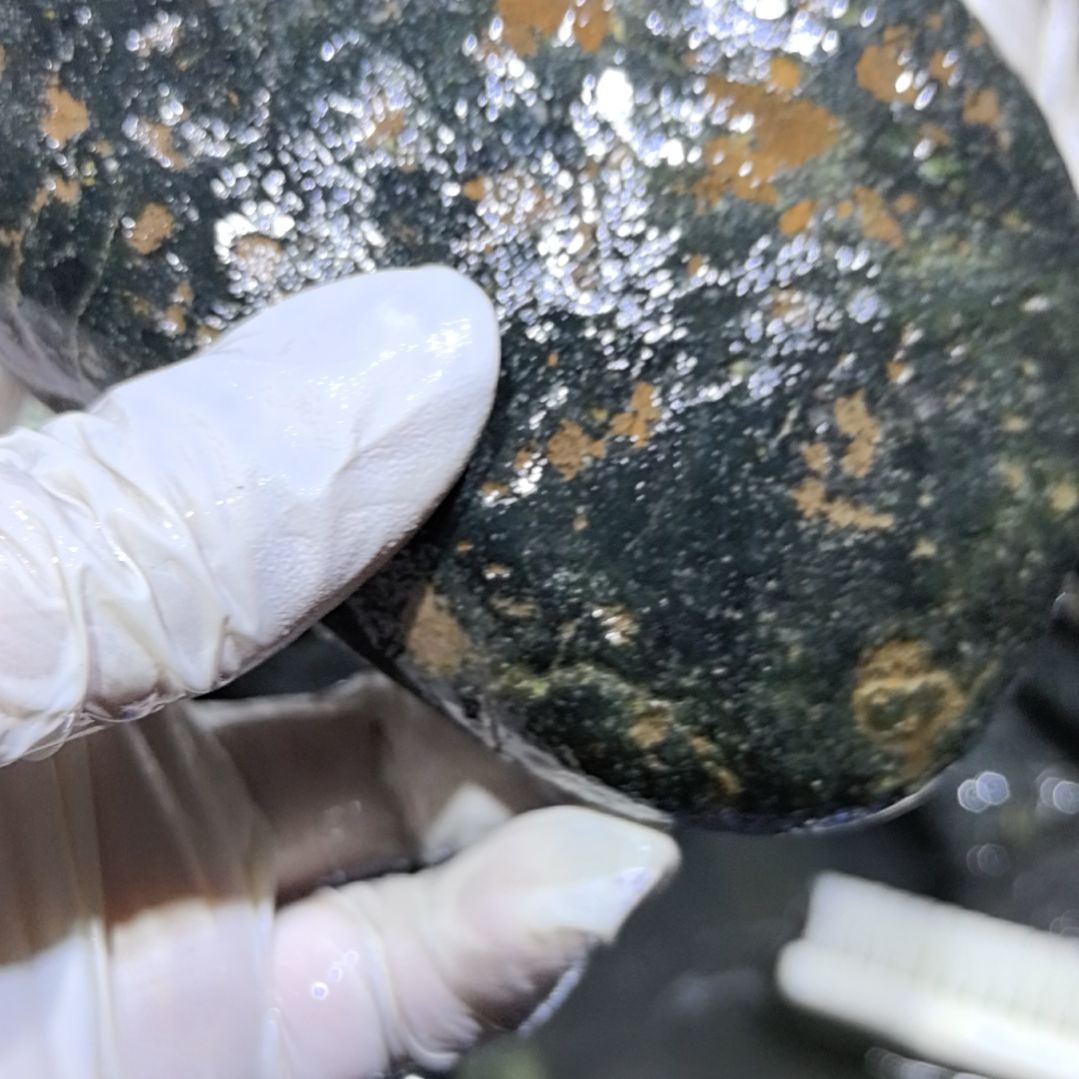 j***a藏玉药王石原石一个摆件一个