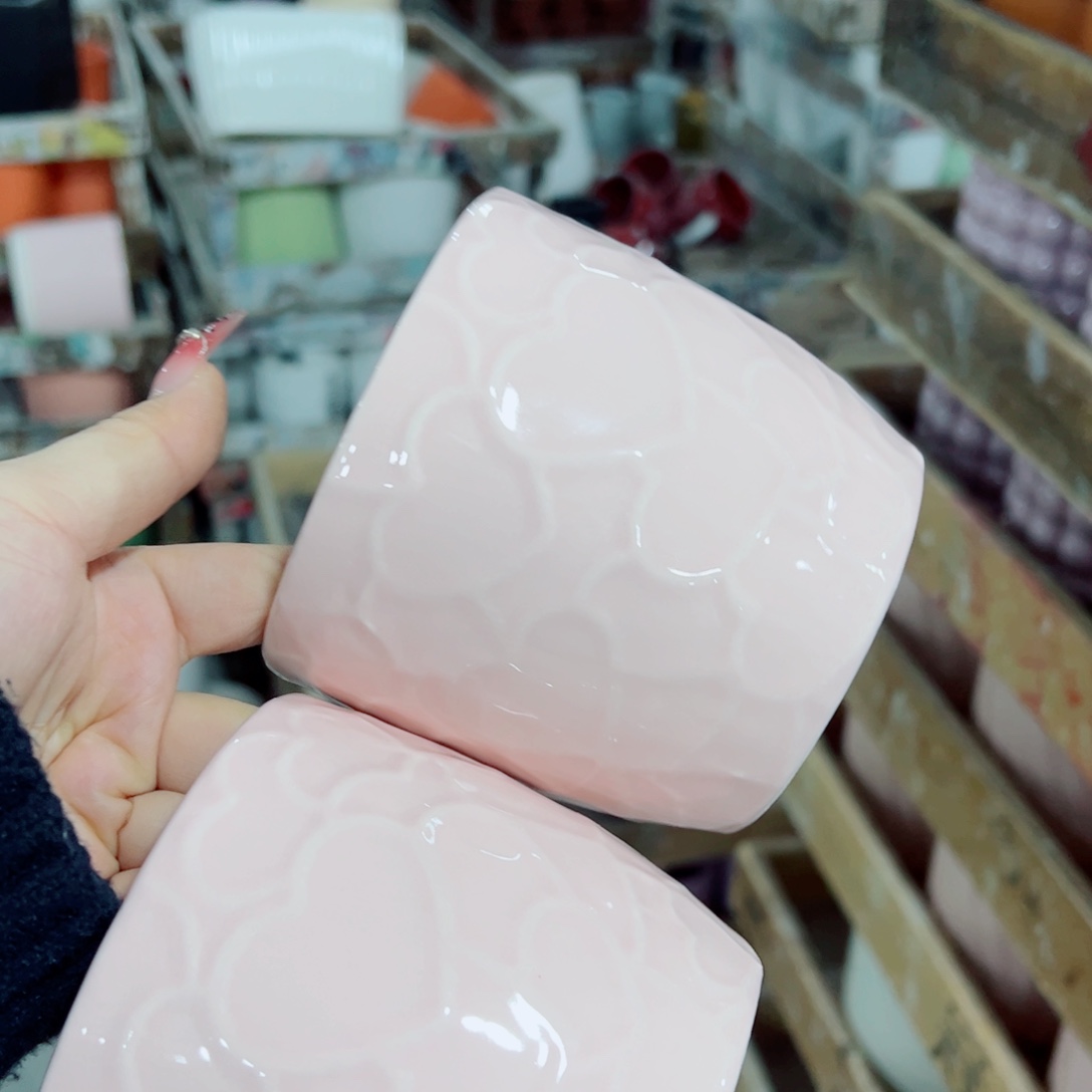 有孔，陶瓷花盆满10米包邮发货