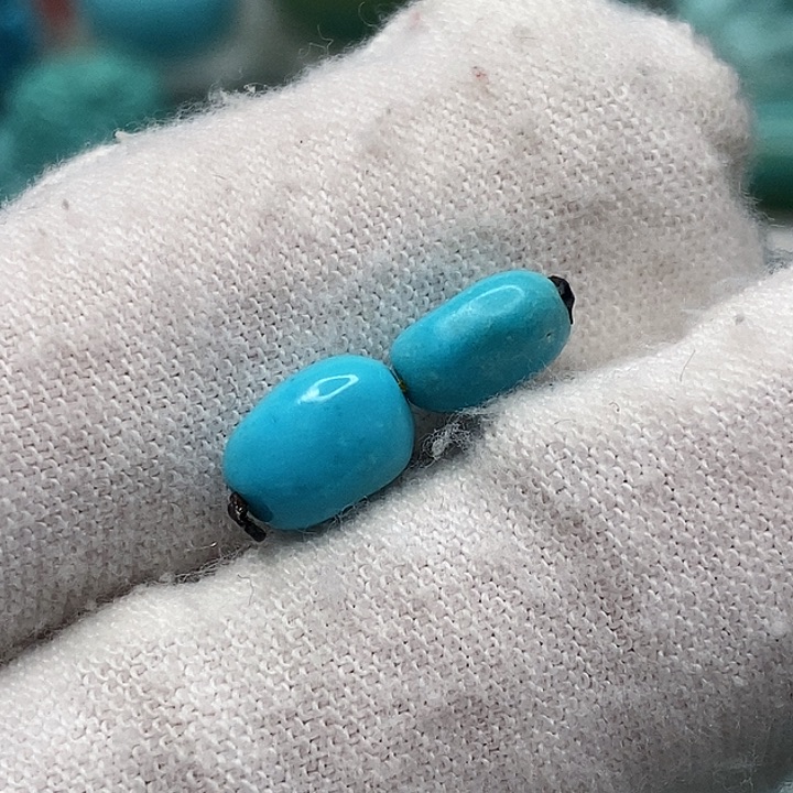 绿松石未镶嵌天然原矿 地大质检