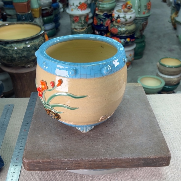 泳坤堂石湾盆陶瓷
